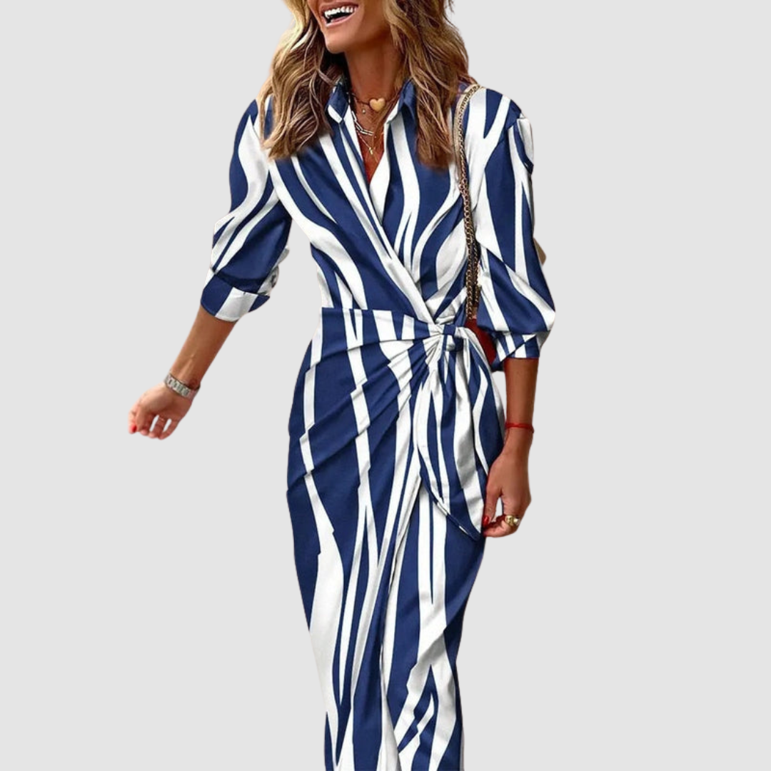 Dark Blue & White / 3XL